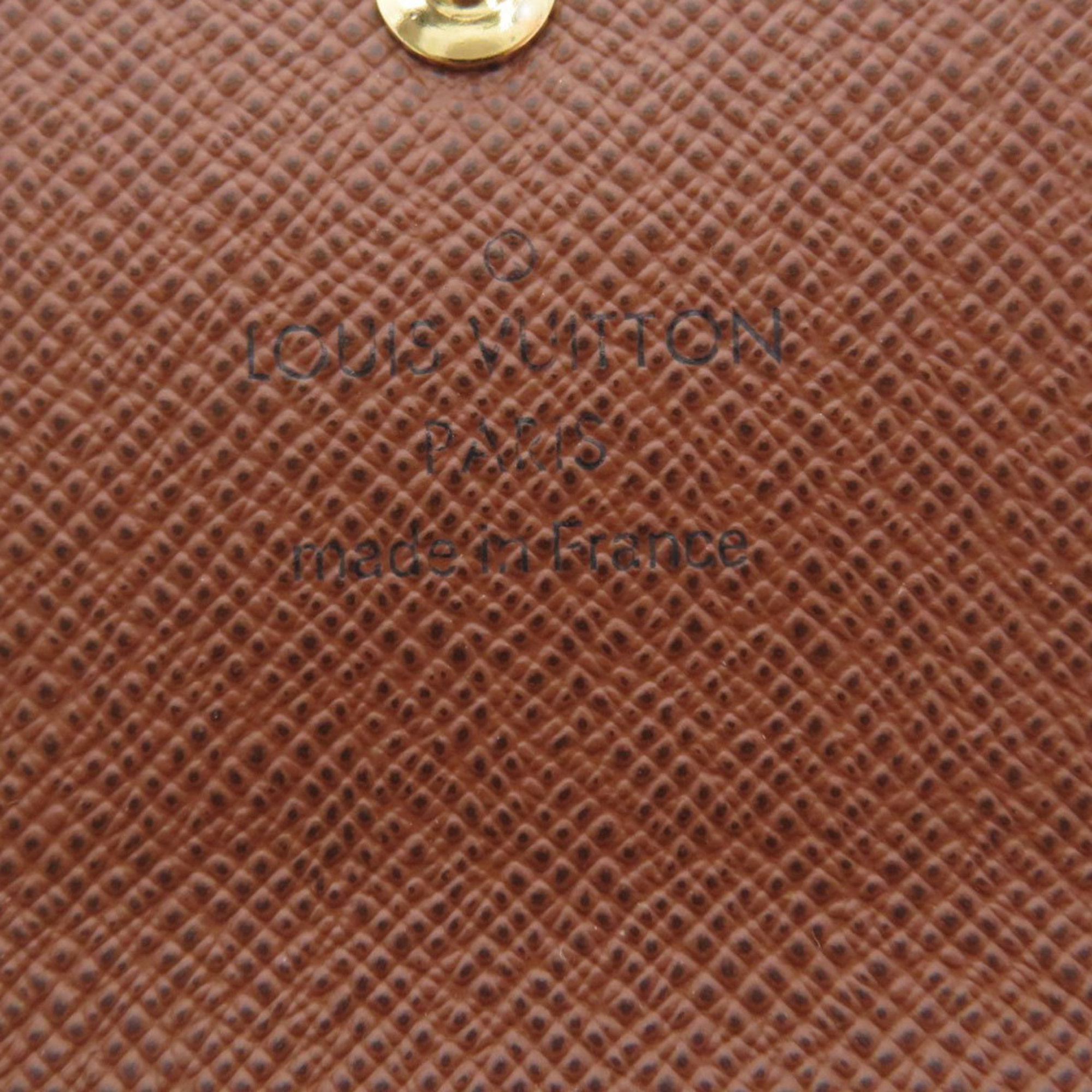 Louis Vuitton M62630 Multicle 6 Monogram Key Case Canvas Women's