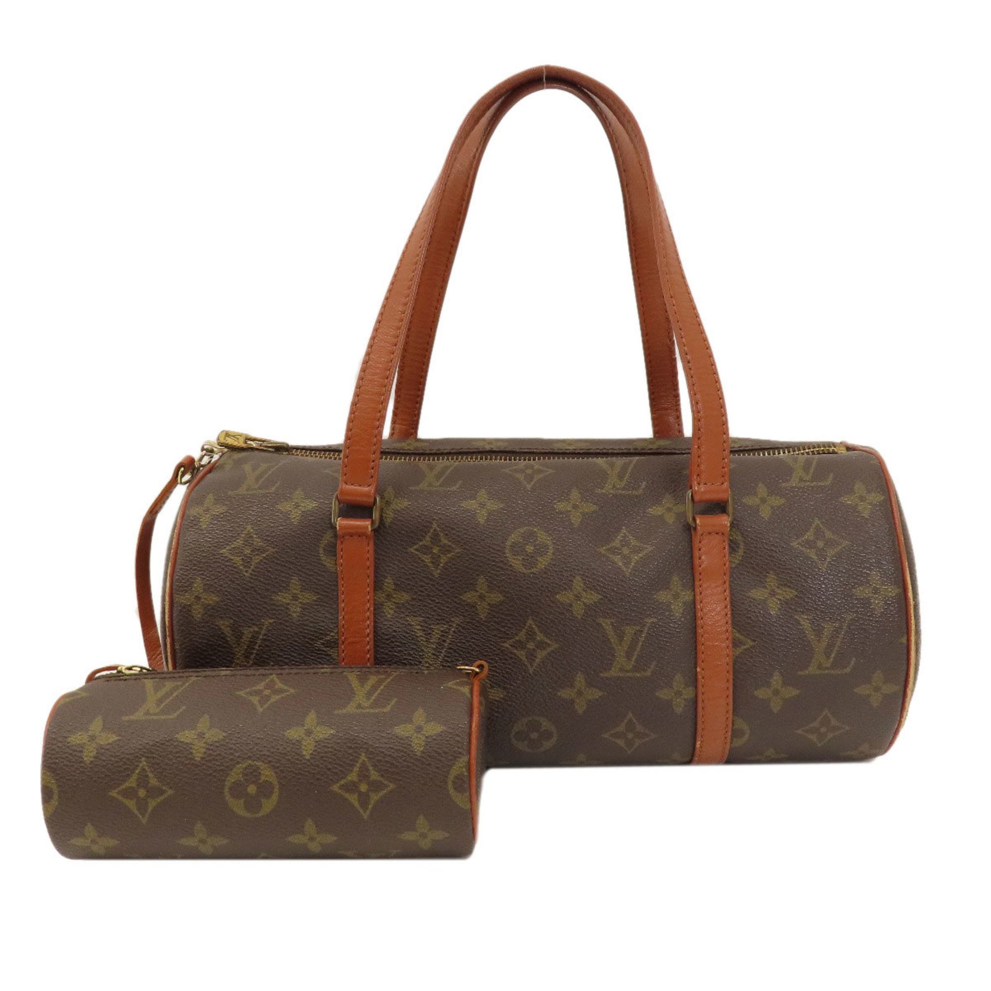 Louis Vuitton M51365 Papillon 30 Old Monogram Handbag Canvas Women's