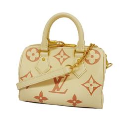 Louis Vuitton Handbag Monogram Empreinte Bicolor Speedy Bandouliere 20 M46397 Crème Rose Trianon Ladies