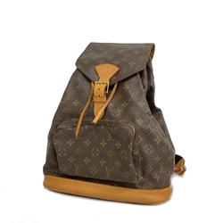 Louis Vuitton Backpack Monogram Montsouris GM M51135 Brown Women's