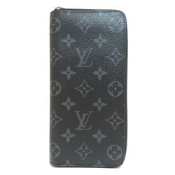 Louis Vuitton M62295 Zippy Wallet Vertical Eclipse Long Monogram Men's