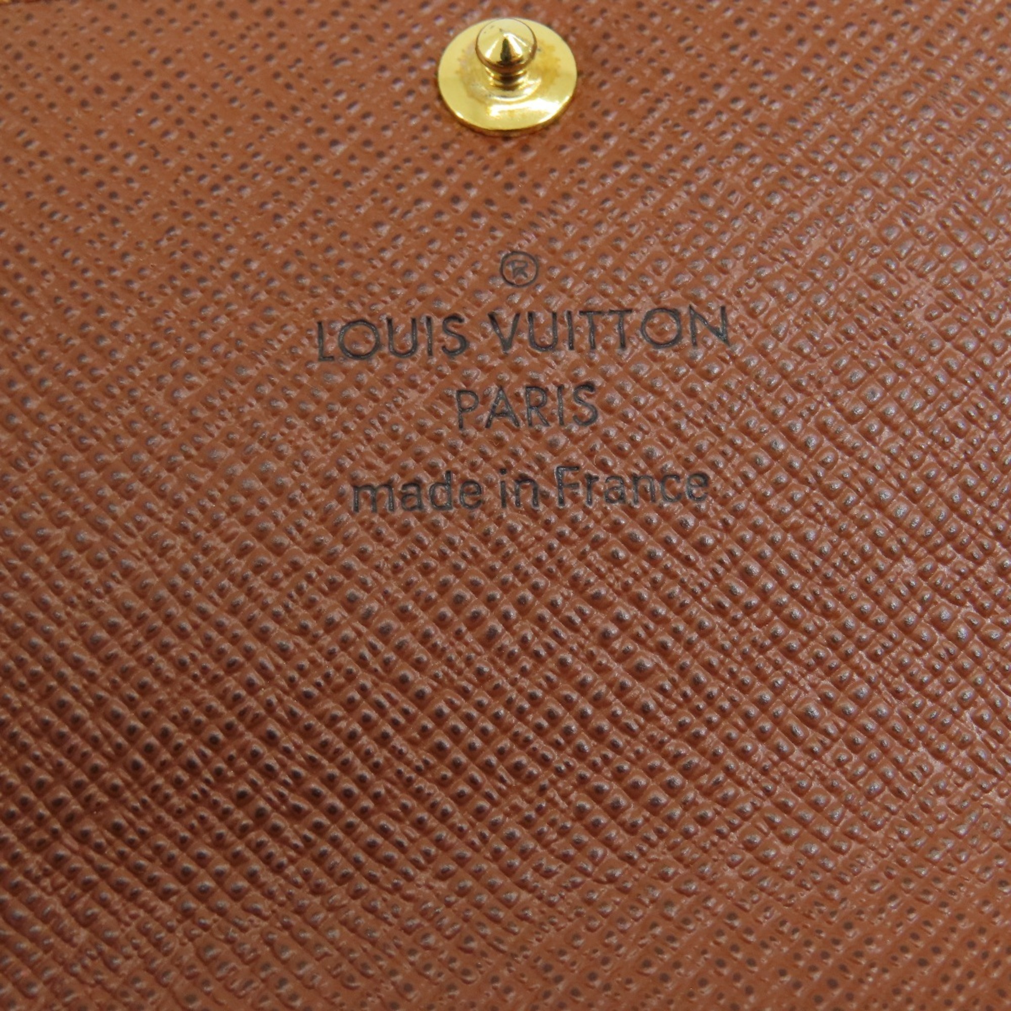 Louis Vuitton M62630 Multicle 6 Monogram Key Case Canvas Women's