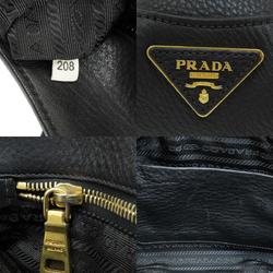 Prada tote bag leather women's