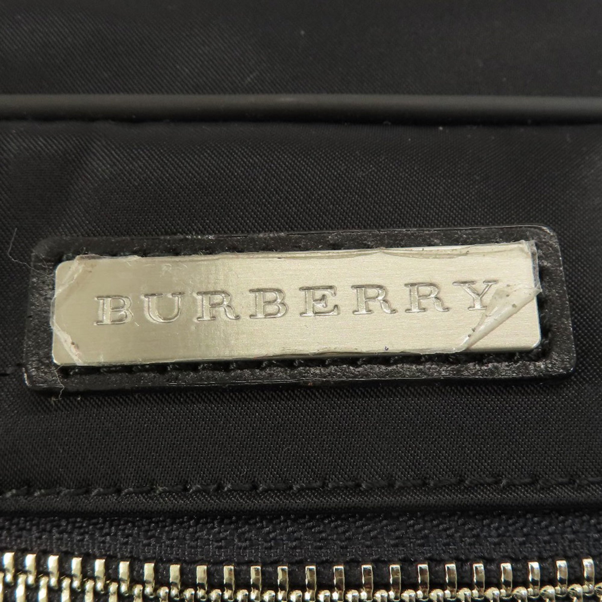 Burberry shoulder bag nylon material ladies