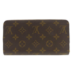 Louis Vuitton M41894 Zippy Wallet Monogram Rose Ballerine Long Canvas Women's