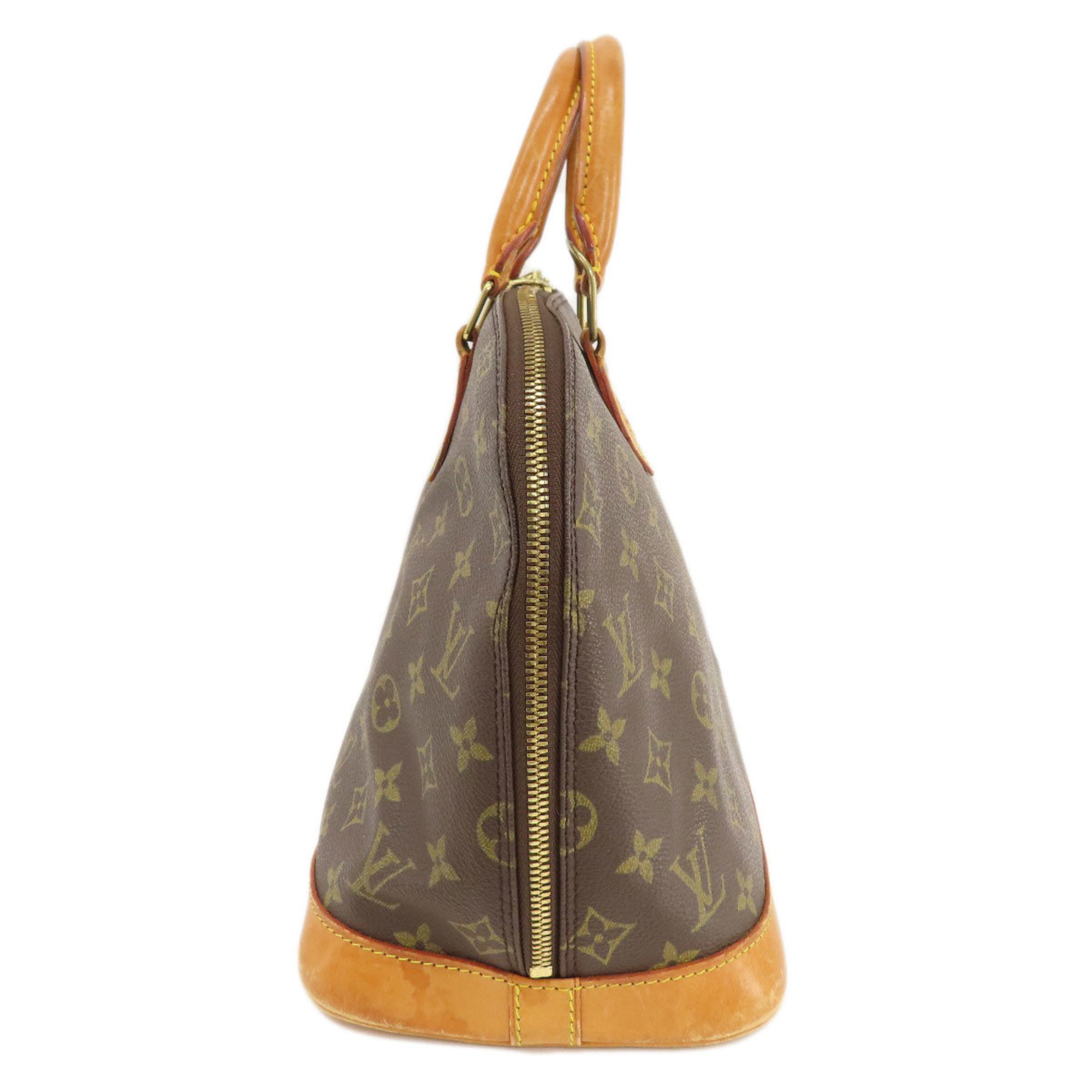 Louis Vuitton M51130 Alma Monogram Handbag Canvas Women's