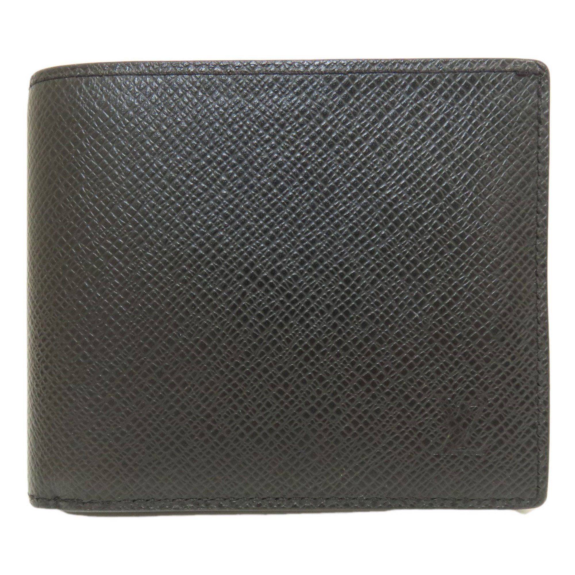 Louis Vuitton M62045 Portefeuille Amerigo NM Bi-fold Wallet Taiga Leather Men's