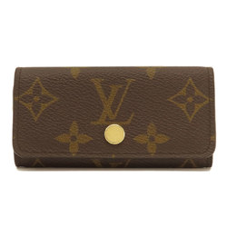 Louis Vuitton M69517 Multicle 4 Monogram Key Case Canvas Women's