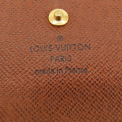 Louis Vuitton M69517 Multicle 4 Monogram Key Case Canvas Women's