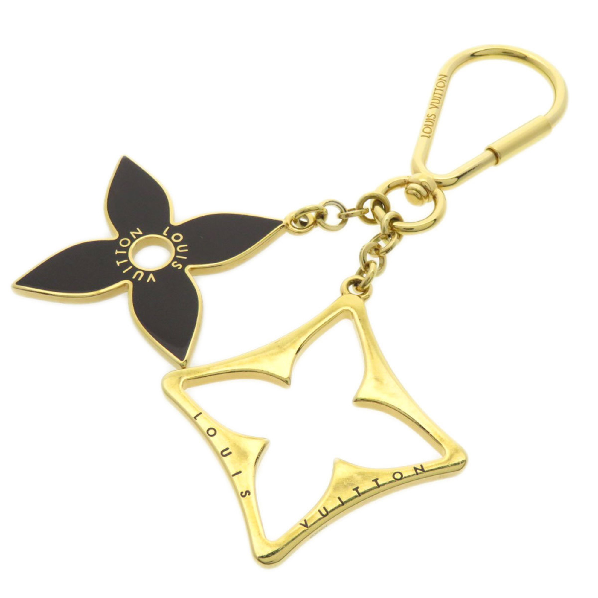 Louis Vuitton M66184 Portocle Puzzle Flower Keychain for Women