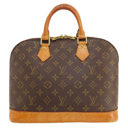 Louis Vuitton M51130 Alma Monogram Tote Bag Canvas Women's