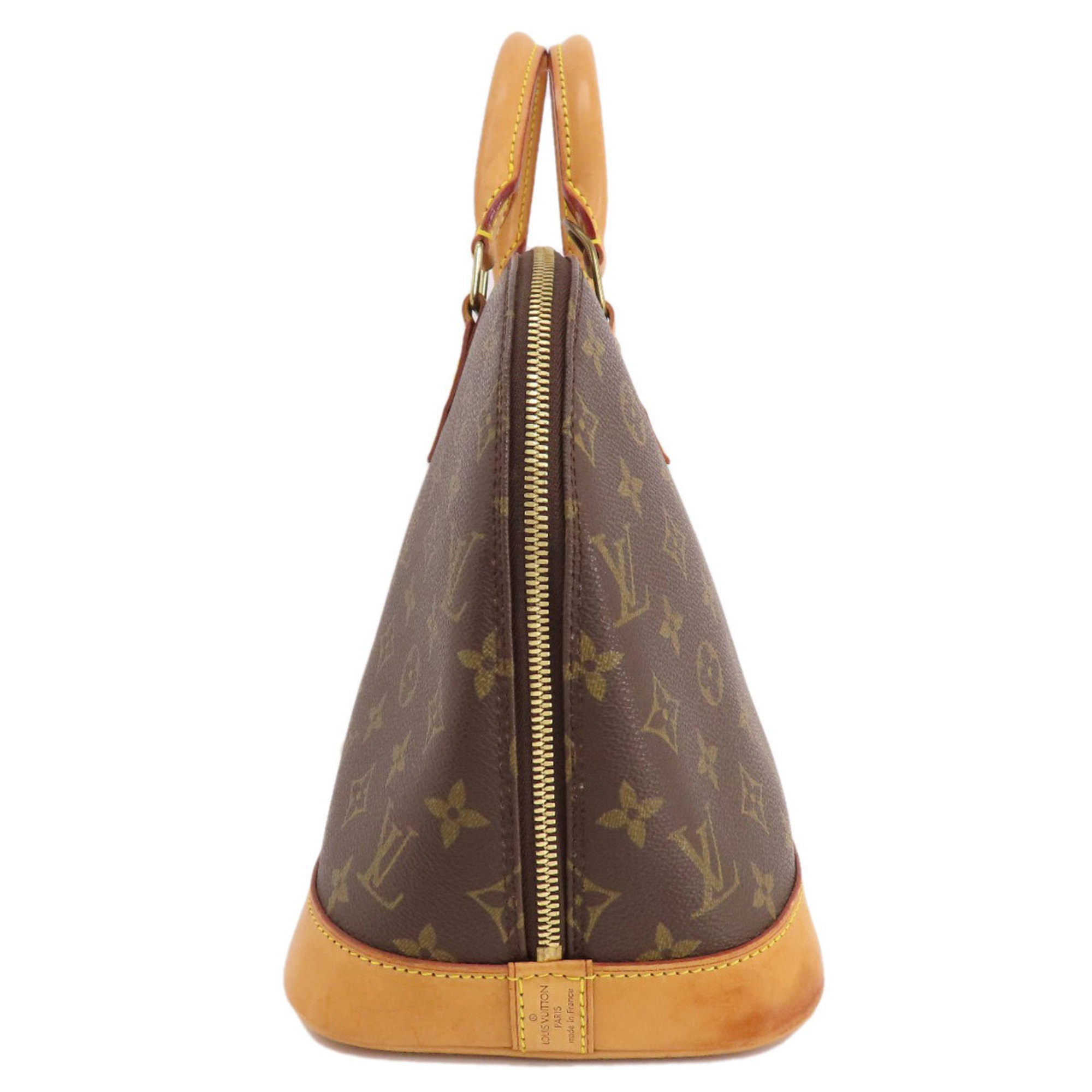 Louis Vuitton M51130 Alma Monogram Handbag Canvas Women's