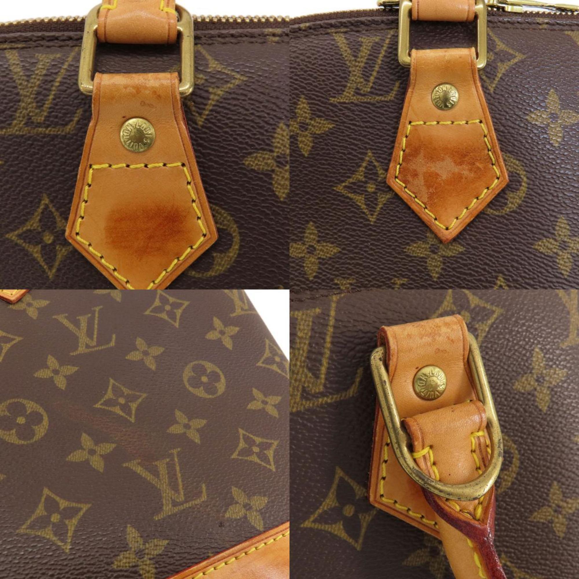 Louis Vuitton M51130 Alma Monogram Handbag Canvas Women's