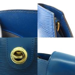 Louis Vuitton M52255 Cluny Toledo Blue Shoulder Bag Epi Leather Women's