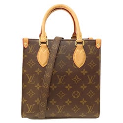 Louis Vuitton M46265 Sac Plat BB Monogram Handbag Canvas Women's