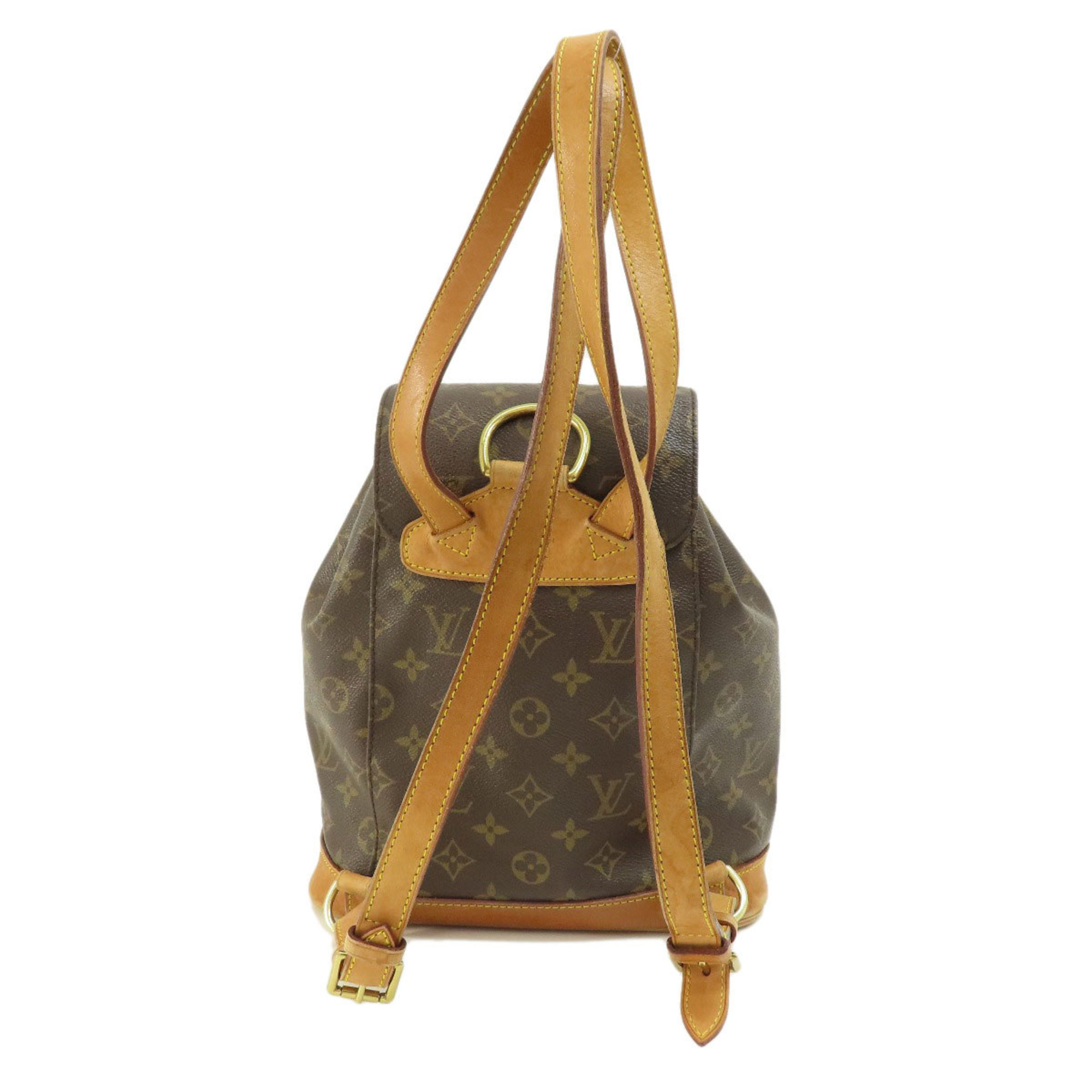 Louis Vuitton M51136 Montsouris MM Monogram Backpack/Daypack Canvas for Women