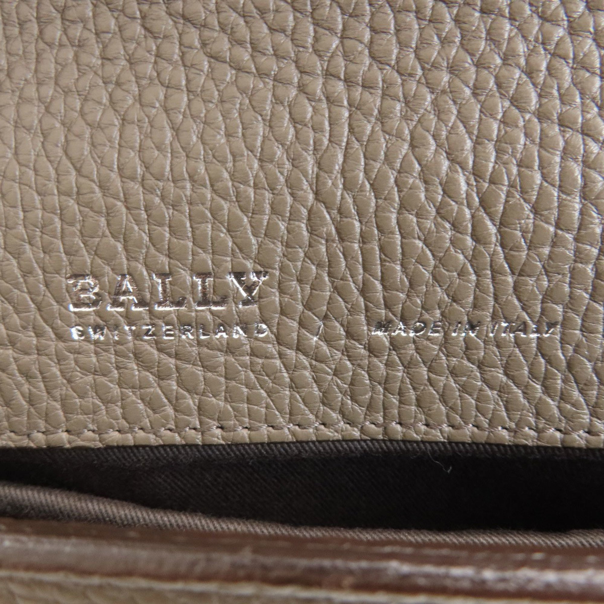 Bally Leather Second Bag for Men