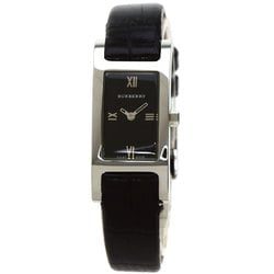 Burberry 14000L Square Face Watch Stainless Steel Leather Women's