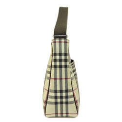 Burberry Nova Check Shoulder Bag Canvas Women's