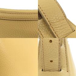 Burberry embossed shoulder bag leather ladies