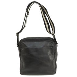 Bally Design Shoulder Bag Leather Women's