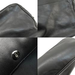 Bally Design Shoulder Bag Leather Women's