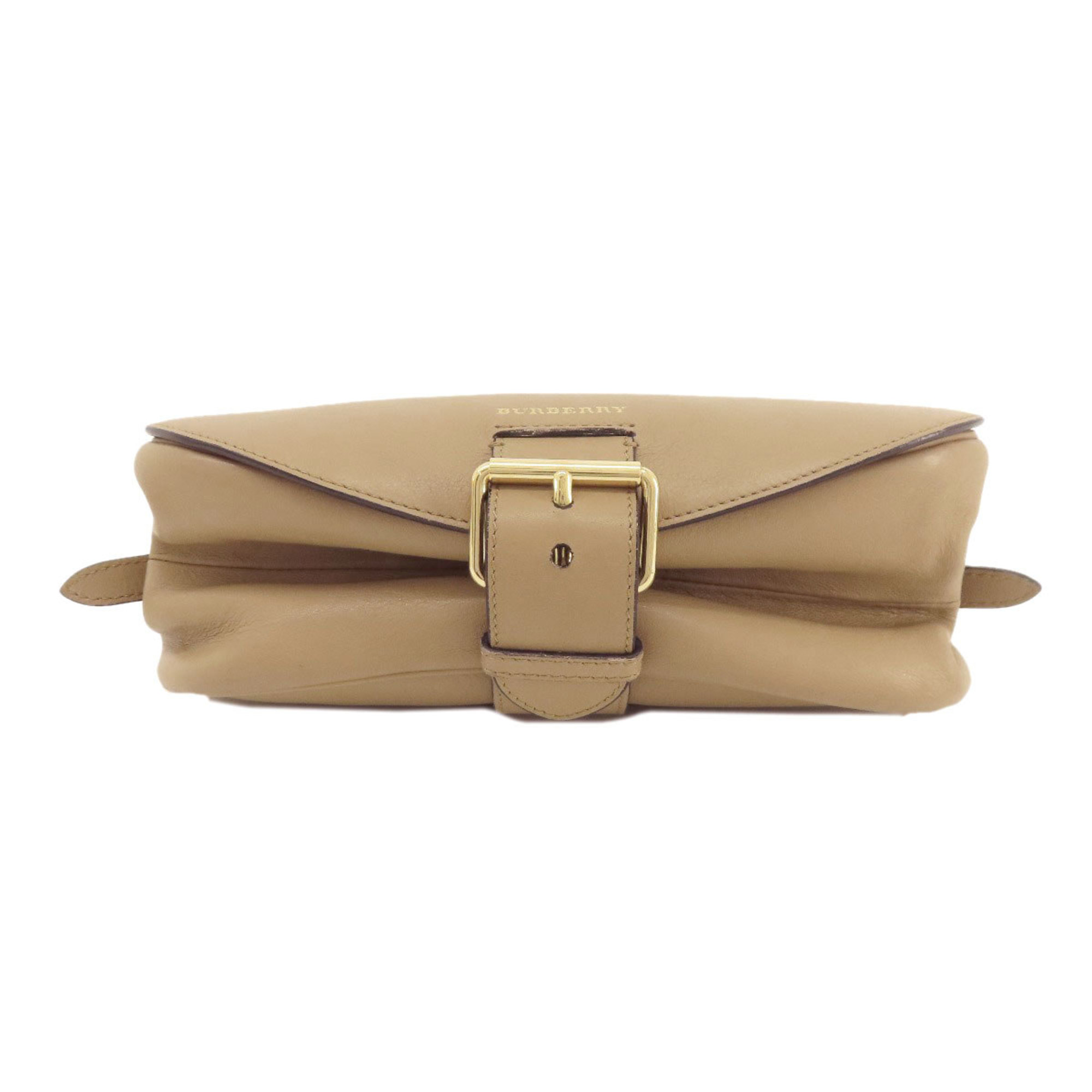 Burberry design shoulder bag leather ladies