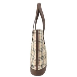 Burberry Nova Check Tote Bag Canvas Women's