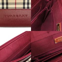 Burberry Nova Check Handbag Canvas Women's