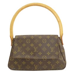 Louis Vuitton M51147 Looping Monogram Handbag Canvas Women's