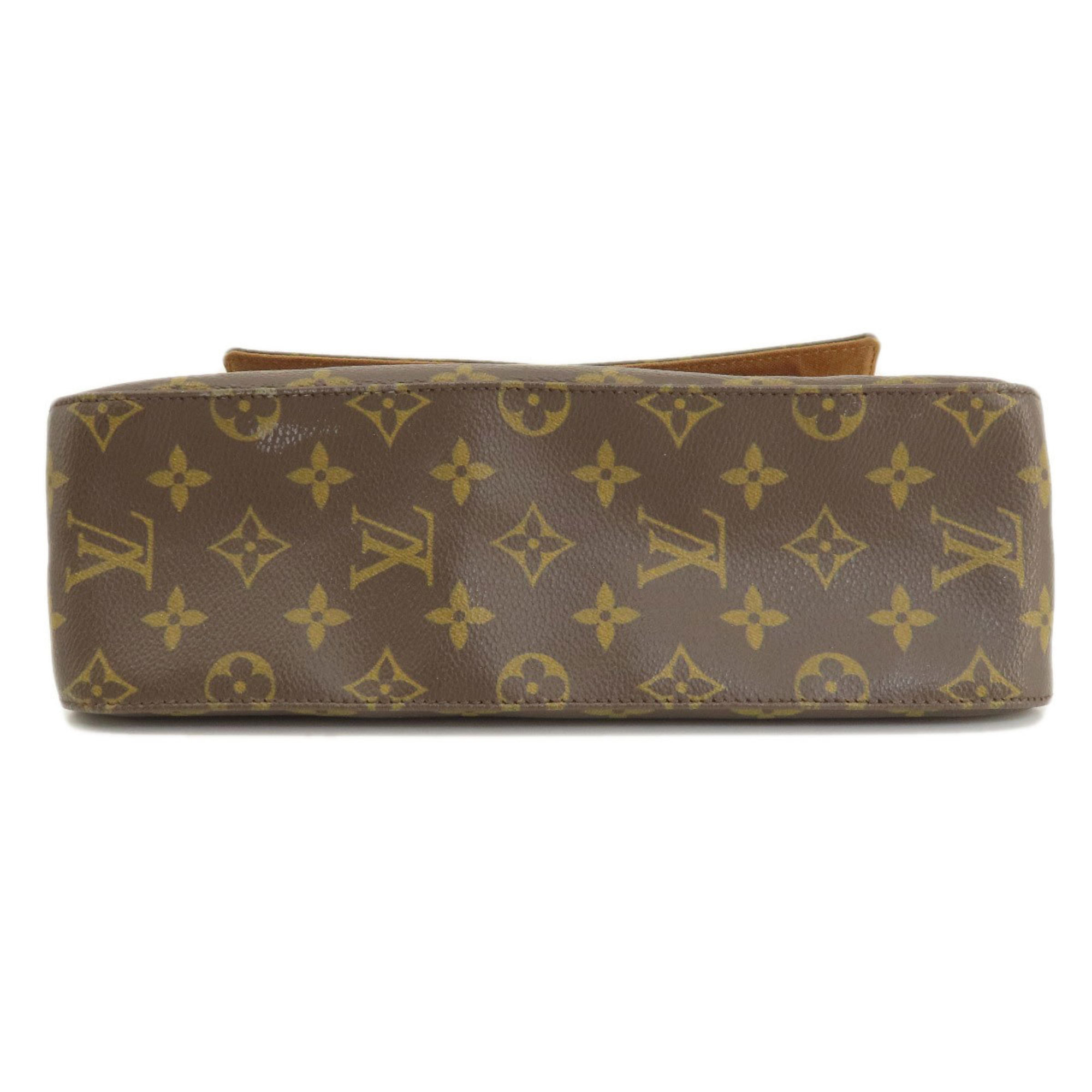 Louis Vuitton M51147 Looping Monogram Handbag Canvas Women's