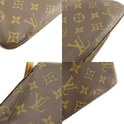 Louis Vuitton M51147 Looping Monogram Handbag Canvas Women's