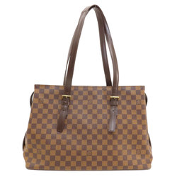 Louis Vuitton N51119 Chelsea Damier Ebene Tote Bag Canvas for Women