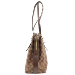 Louis Vuitton N51119 Chelsea Damier Ebene Tote Bag Canvas for Women