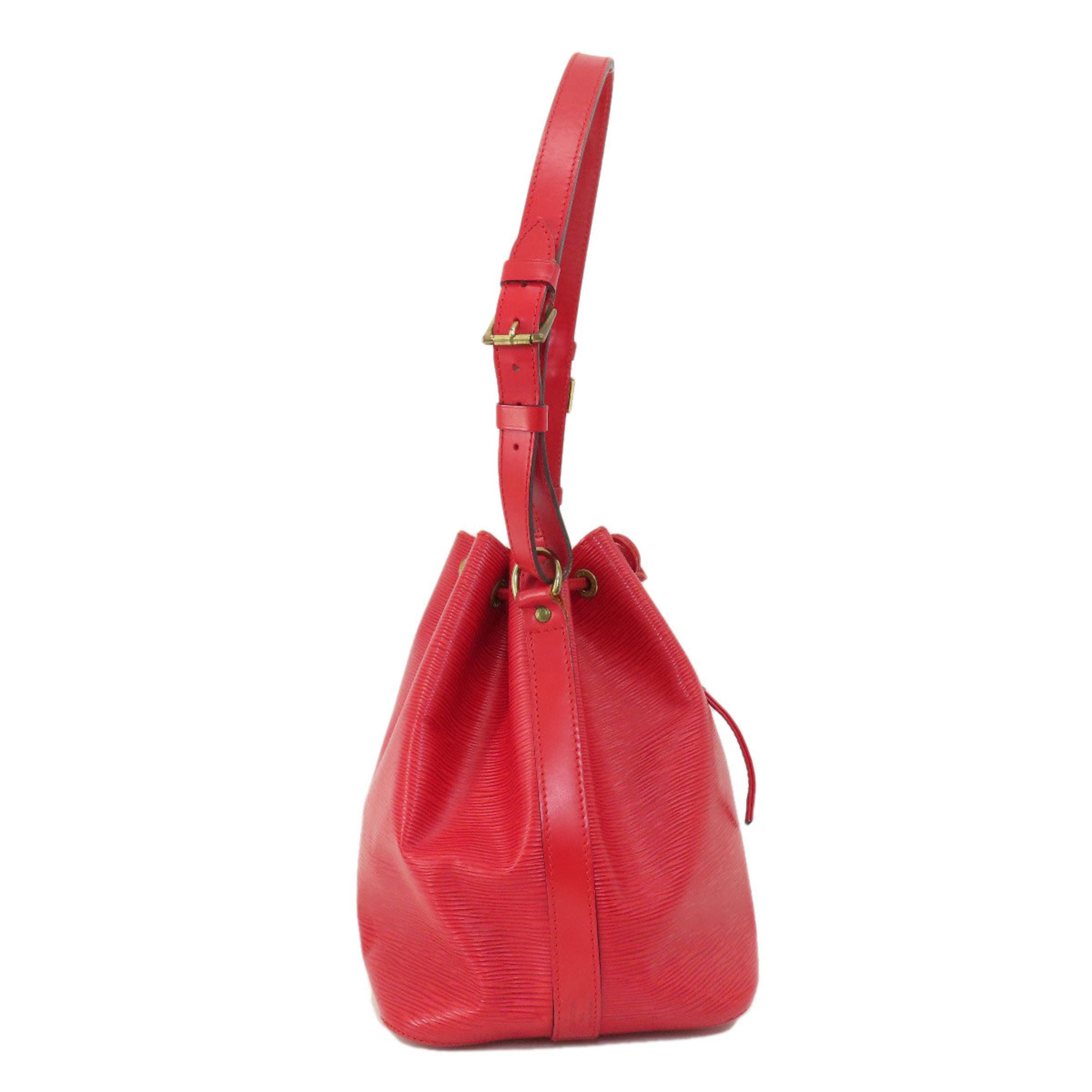 Louis Vuitton M44107 Petit Noe Castilian Red Shoulder Bag Epi Leather Women's