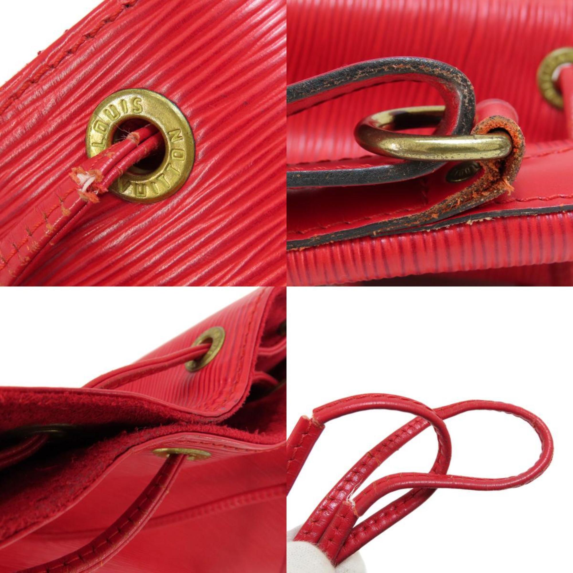 Louis Vuitton M44107 Petit Noe Castilian Red Shoulder Bag Epi Leather Women's