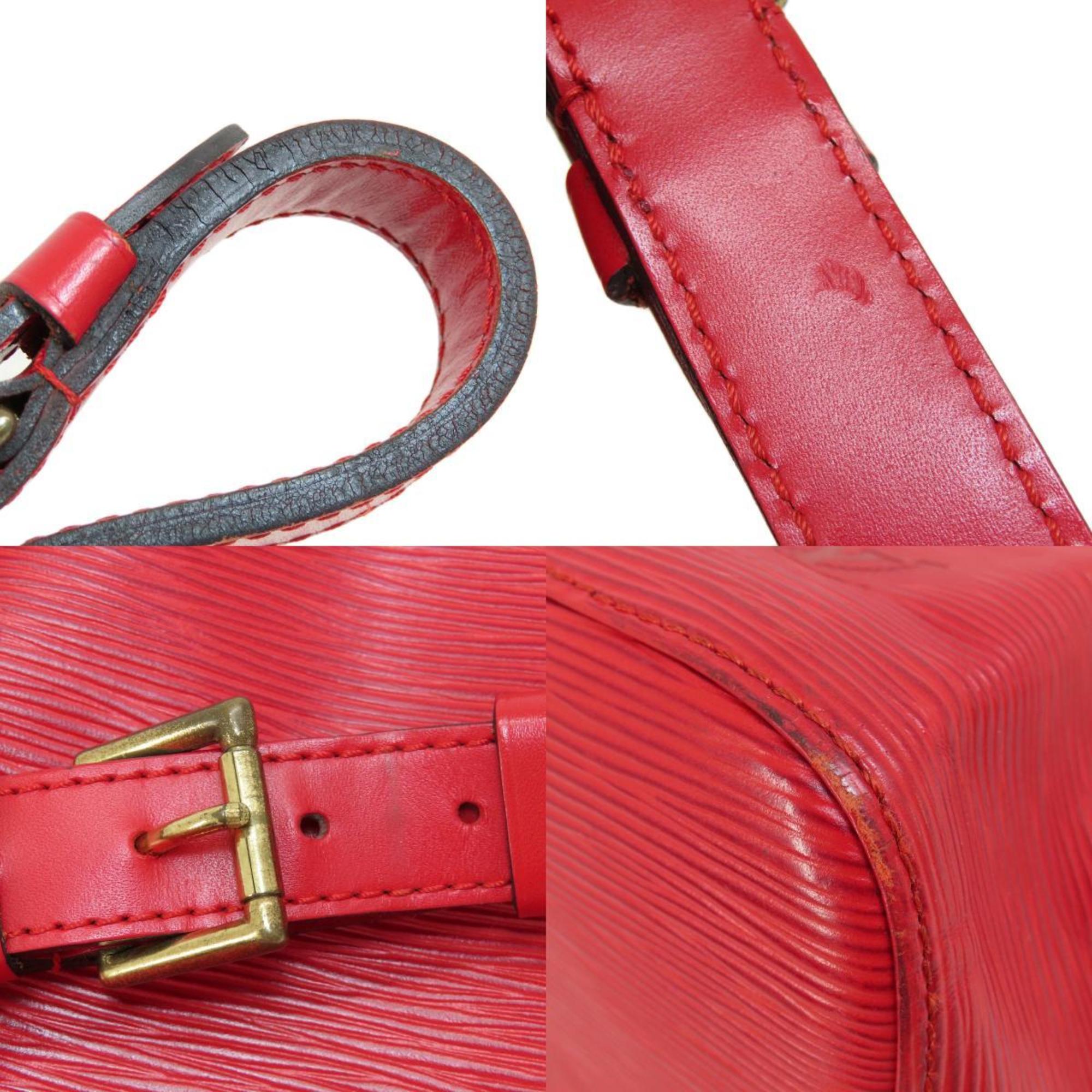 Louis Vuitton M44107 Petit Noe Castilian Red Shoulder Bag Epi Leather Women's