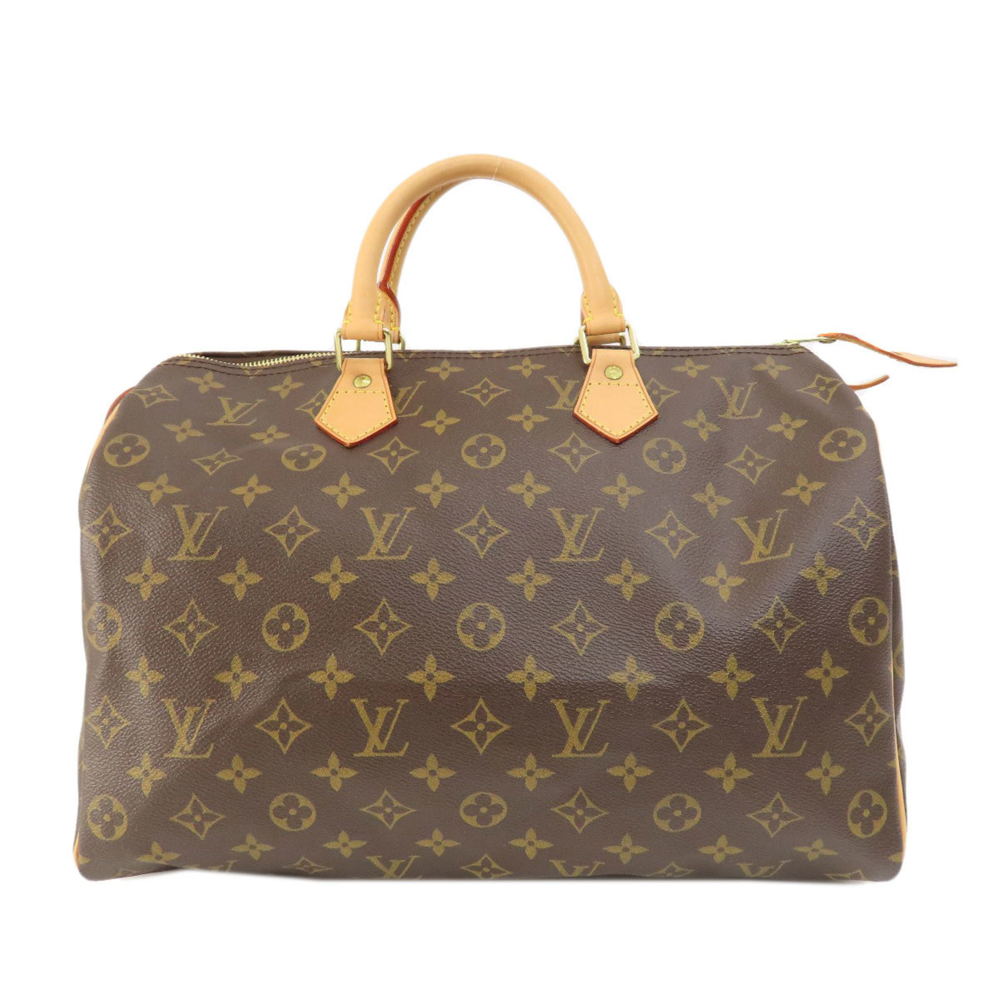 Louis Vuitton M41524 Speedy 35 Monogram Tote Bag Canvas Women's