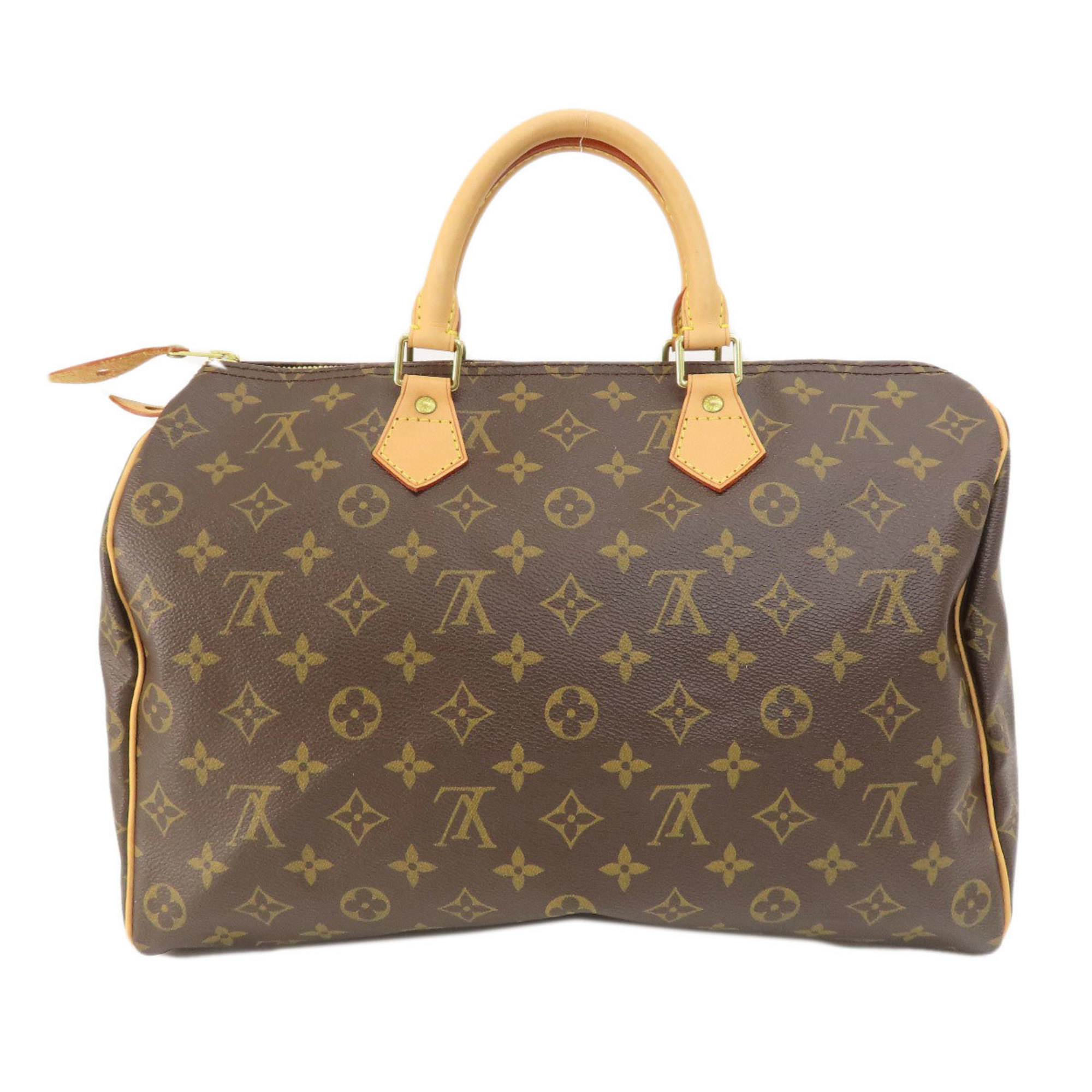 Louis Vuitton M41524 Speedy 35 Monogram Tote Bag Canvas Women's