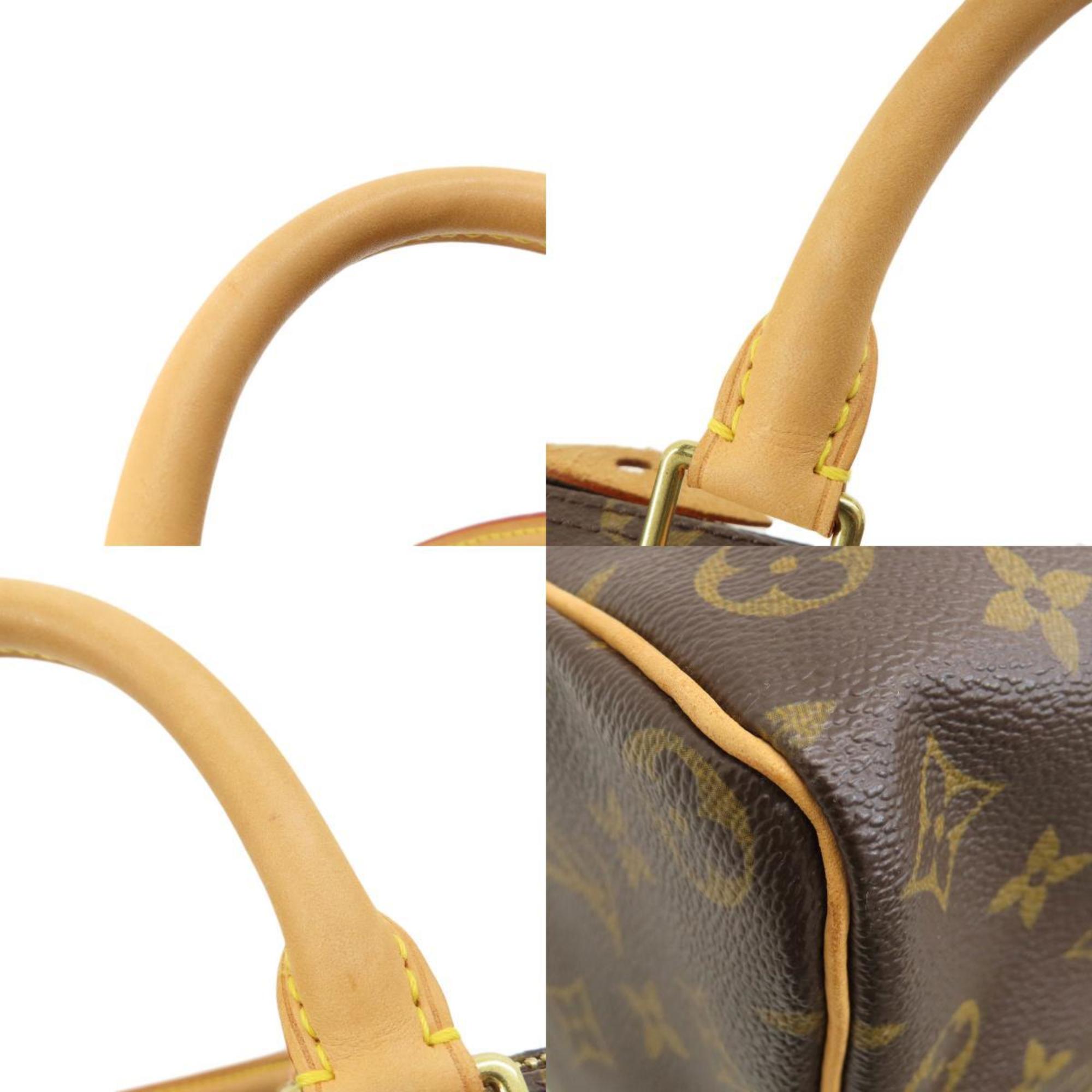 Louis Vuitton M41524 Speedy 35 Monogram Tote Bag Canvas Women's