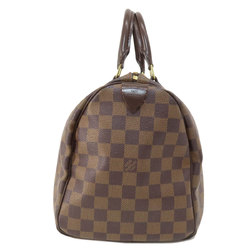 Louis Vuitton N41531 Speedy 30 Damier Ebene Boston Bag Canvas Women's