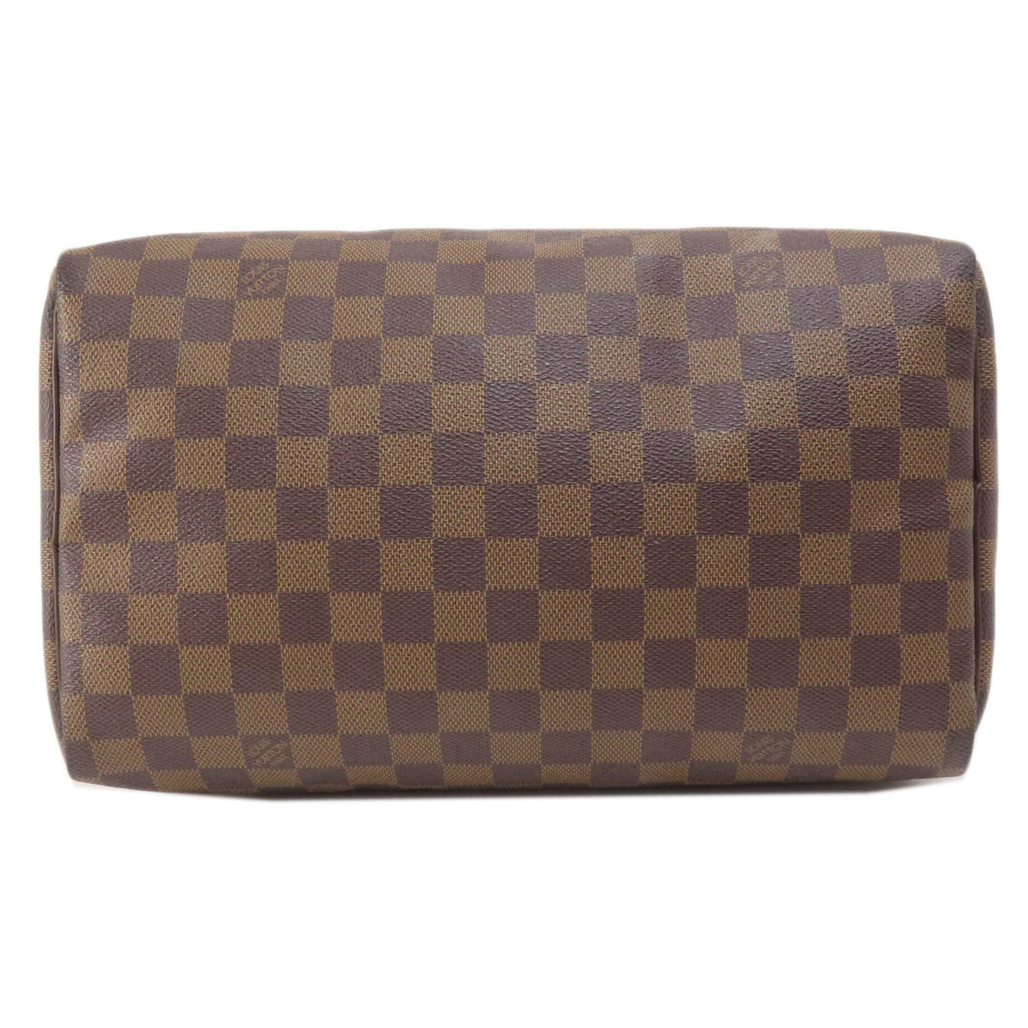 Louis Vuitton N41531 Speedy 30 Damier Ebene Boston Bag Canvas Women's