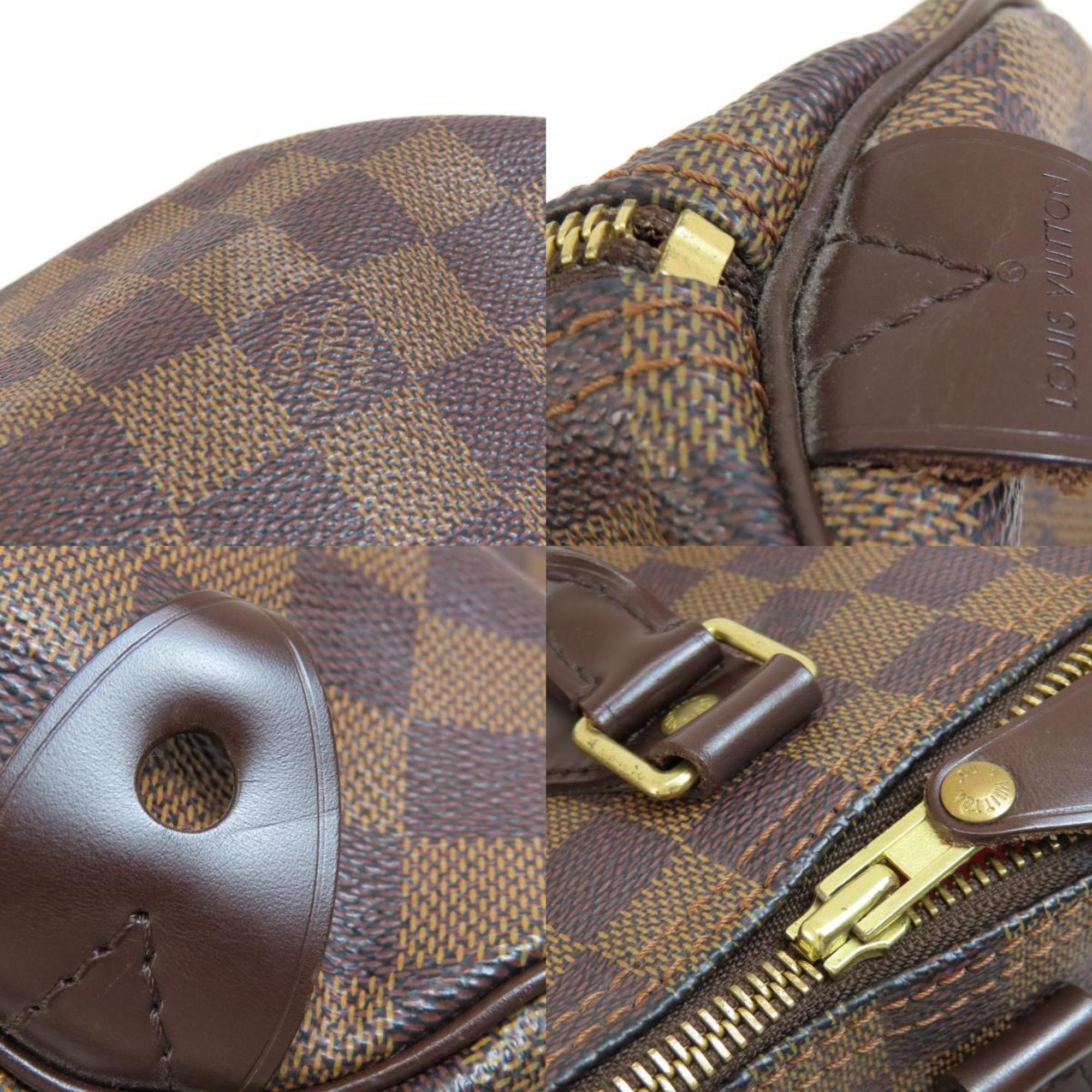 Louis Vuitton N41531 Speedy 30 Damier Ebene Boston Bag Canvas Women's