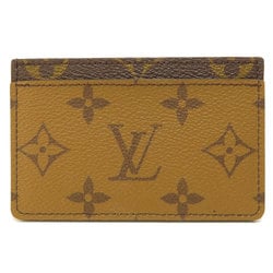 Louis Vuitton M69161 Porte Carte Sample Business Card Holder/Card Case Monogram Reverse Women's