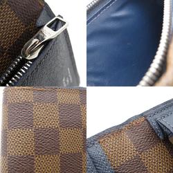 Louis Vuitton N63153 Portefeuille Brazza Old Long Wallet Damier Canvas Women's