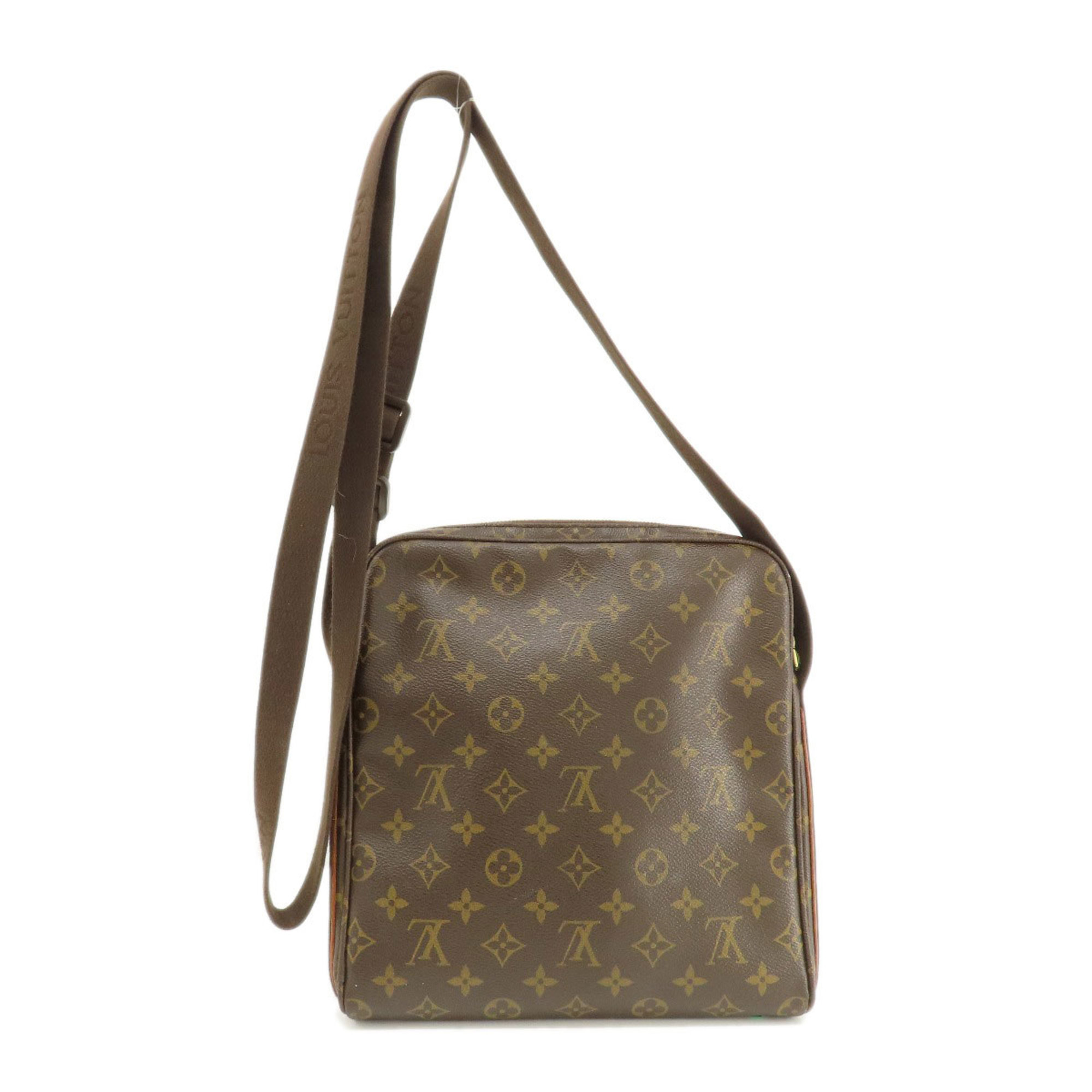 Louis Vuitton M97037 Trottero Boucle Monogram Shoulder Bag Canvas Women's