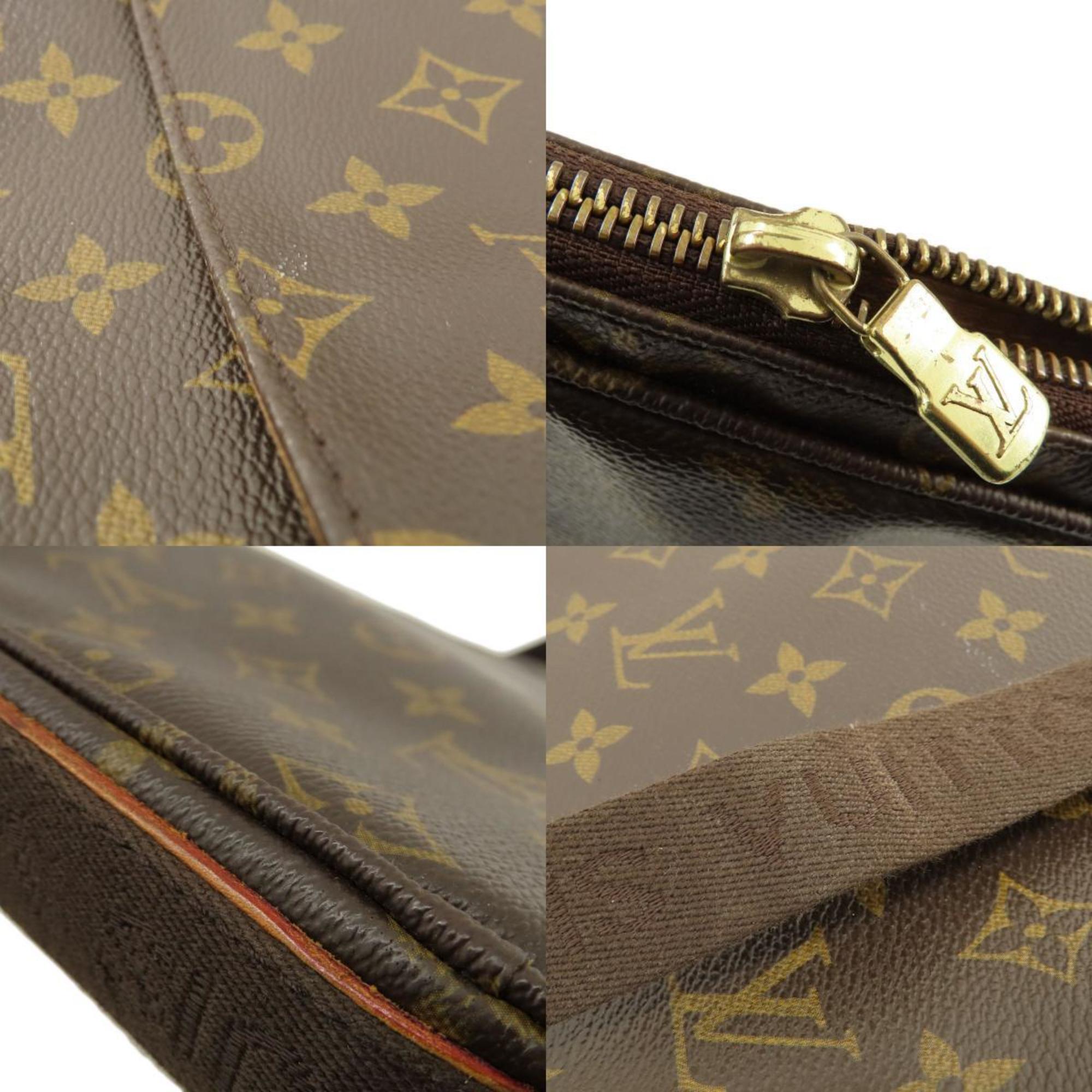 Louis Vuitton M97037 Trottero Boucle Monogram Shoulder Bag Canvas Women's