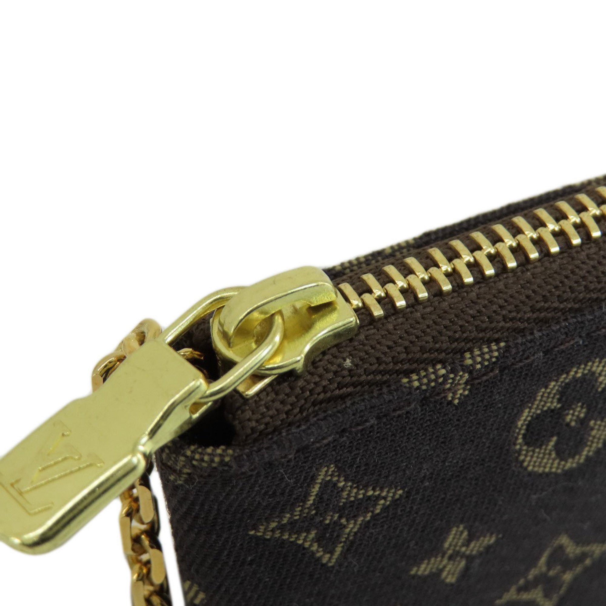 Louis Vuitton M95230 Pochette Cle Monogram Lan Wallet/Coin Case Women's