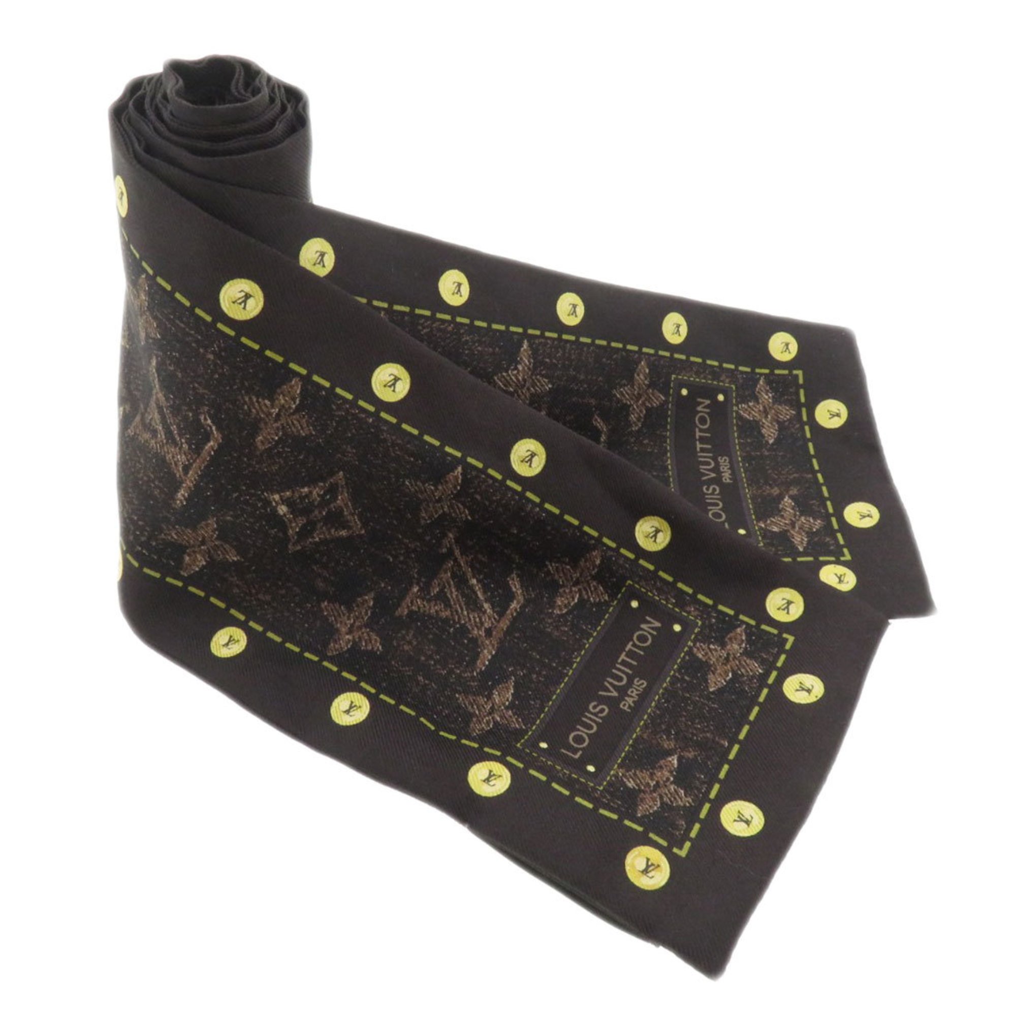 Louis Vuitton Bandeau Monogram Silk Scarf for Women