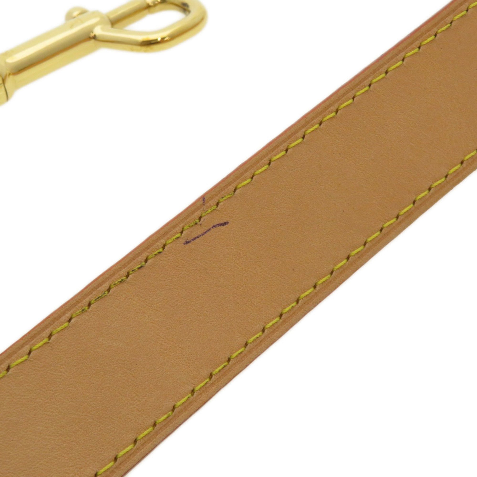 Louis Vuitton Parts Shoulder Strap Tanned Leather Women's